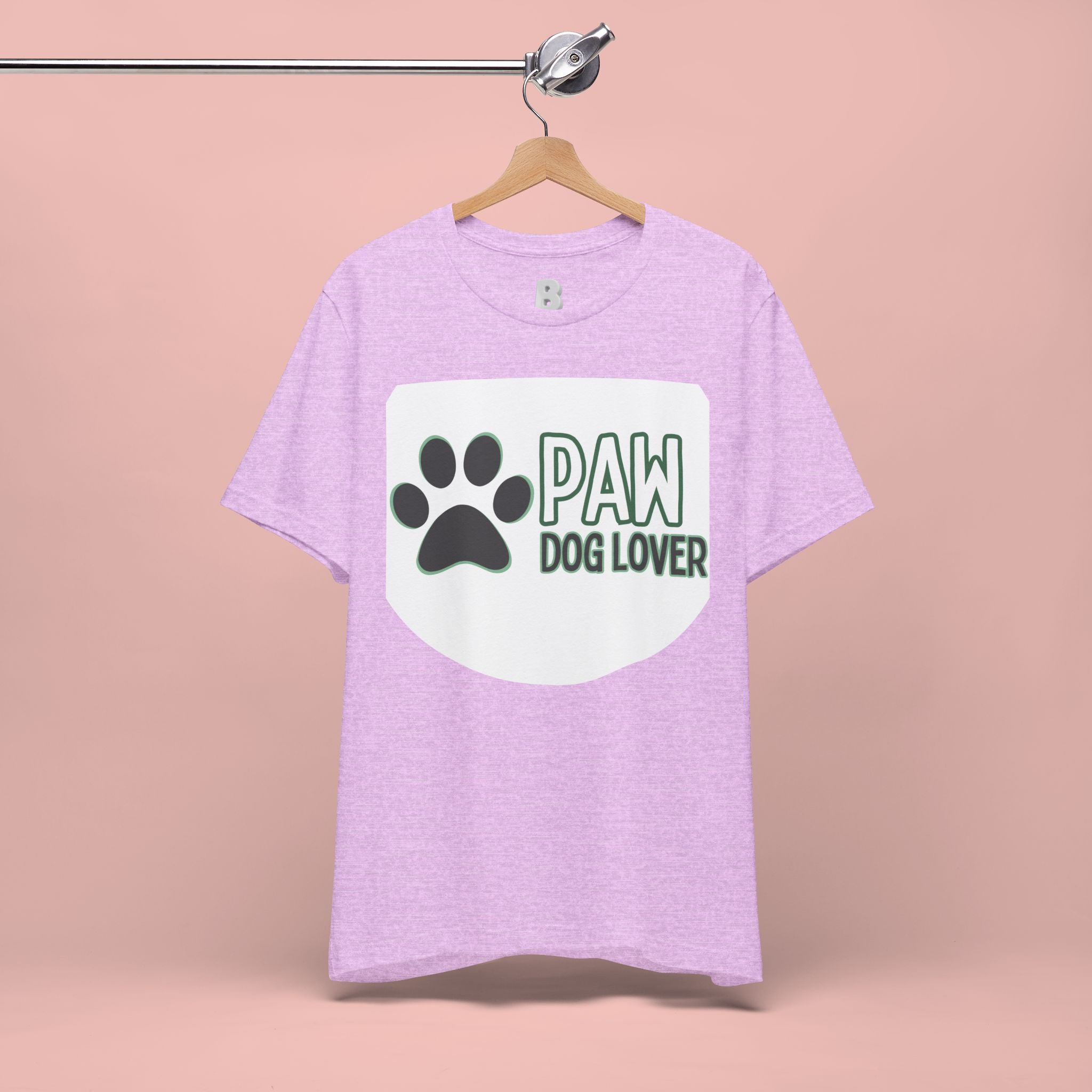 Paw Dog Lover T-Shirt — Cute Paw Print Tee for Dog Owners