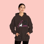 Dog Lover Hoodie — "Pawprints Wherever I Go" Pullover