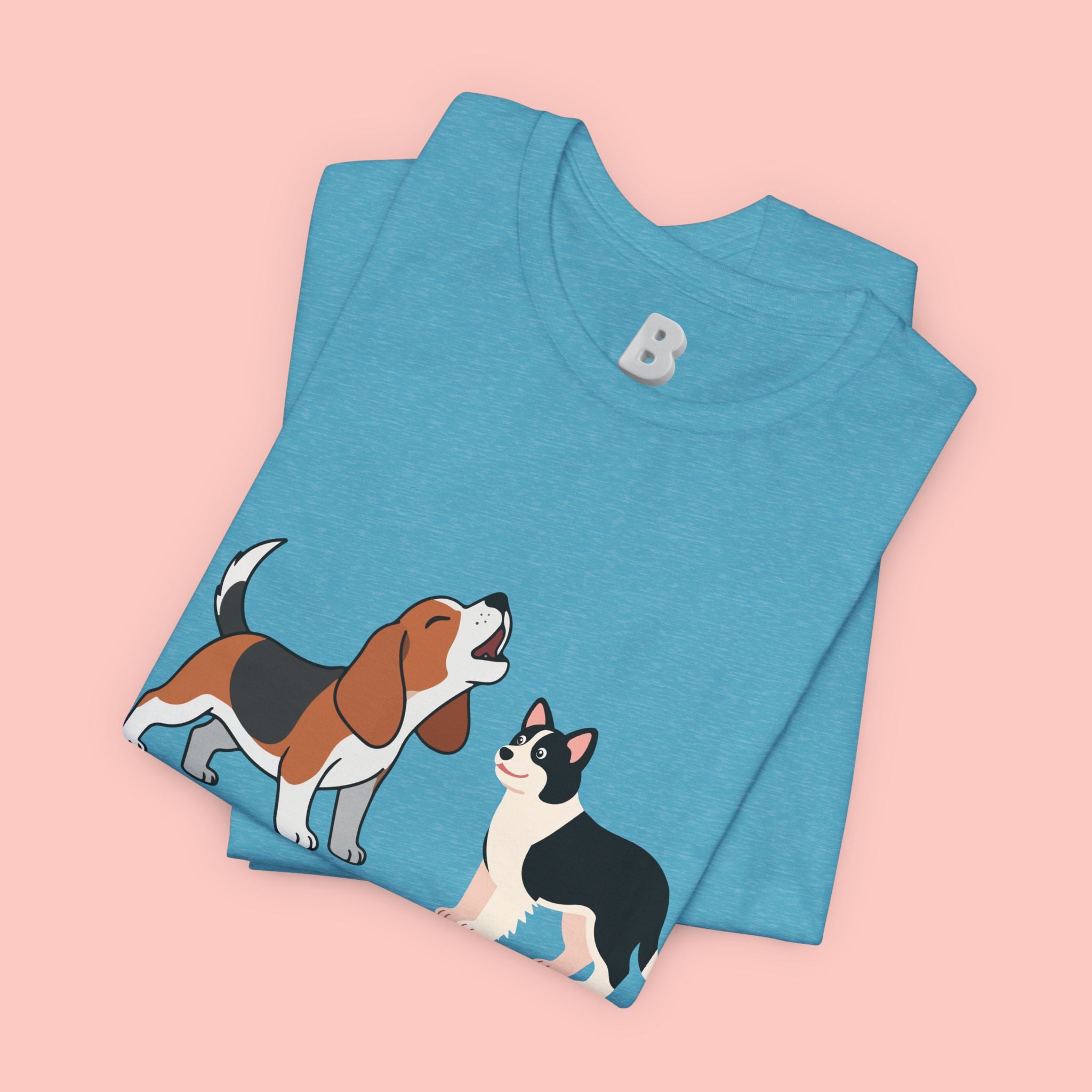 My Dog > My Bad Days T‑Shirt — Cute Beagle & Corgi Graphic Tee for Dog Lovers