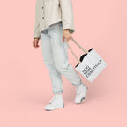 Dog Mom Essentials Canvas Tote — Funny Dog Mom Gift Tote Bag