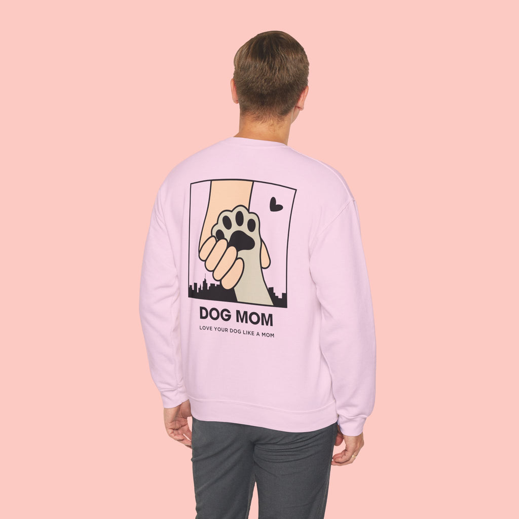 Dog Mom Sweatshirt – 'Love Your Dog Like a Mom' Crewneck