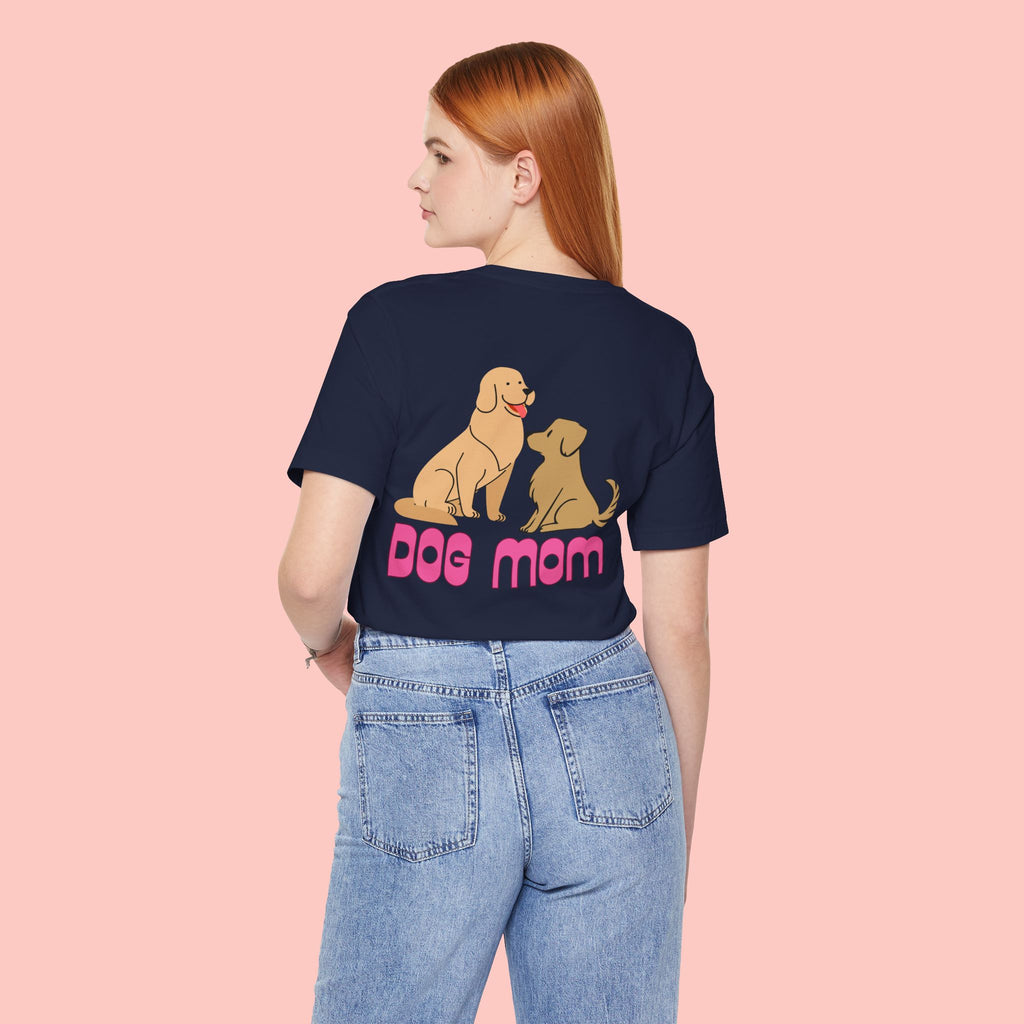 Dog Mom T‑Shirt — Cute Cartoon Dogs Graphic Tee for Pet Moms