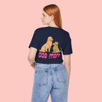 Dog Mom T‑Shirt — Cute Cartoon Dogs Graphic Tee for Pet Moms