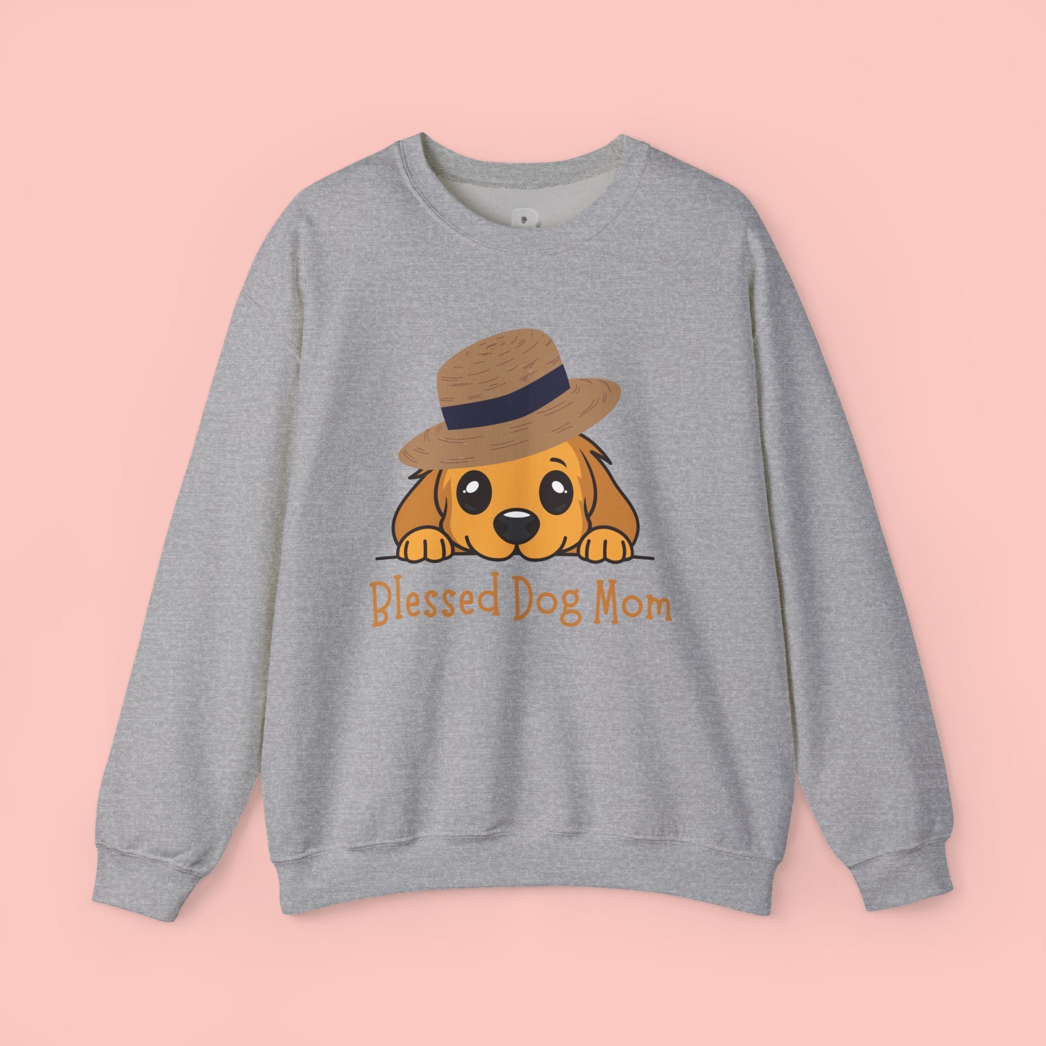 Blessed Dog Mom Sweatshirt — Cute Puppy Mom Crewneck