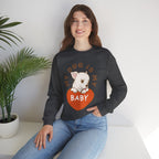 Dog Is My Baby Sweatshirt — Cute Puppy Heart Graphic Crewneck