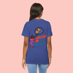 T‑Shirt — "Always Happen" Graphic Tee with Woman & Thought Bubble