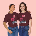 Kiss Your Dog T-Shirt — Cute Corgi with Heart Balloon Pet Lover Tee