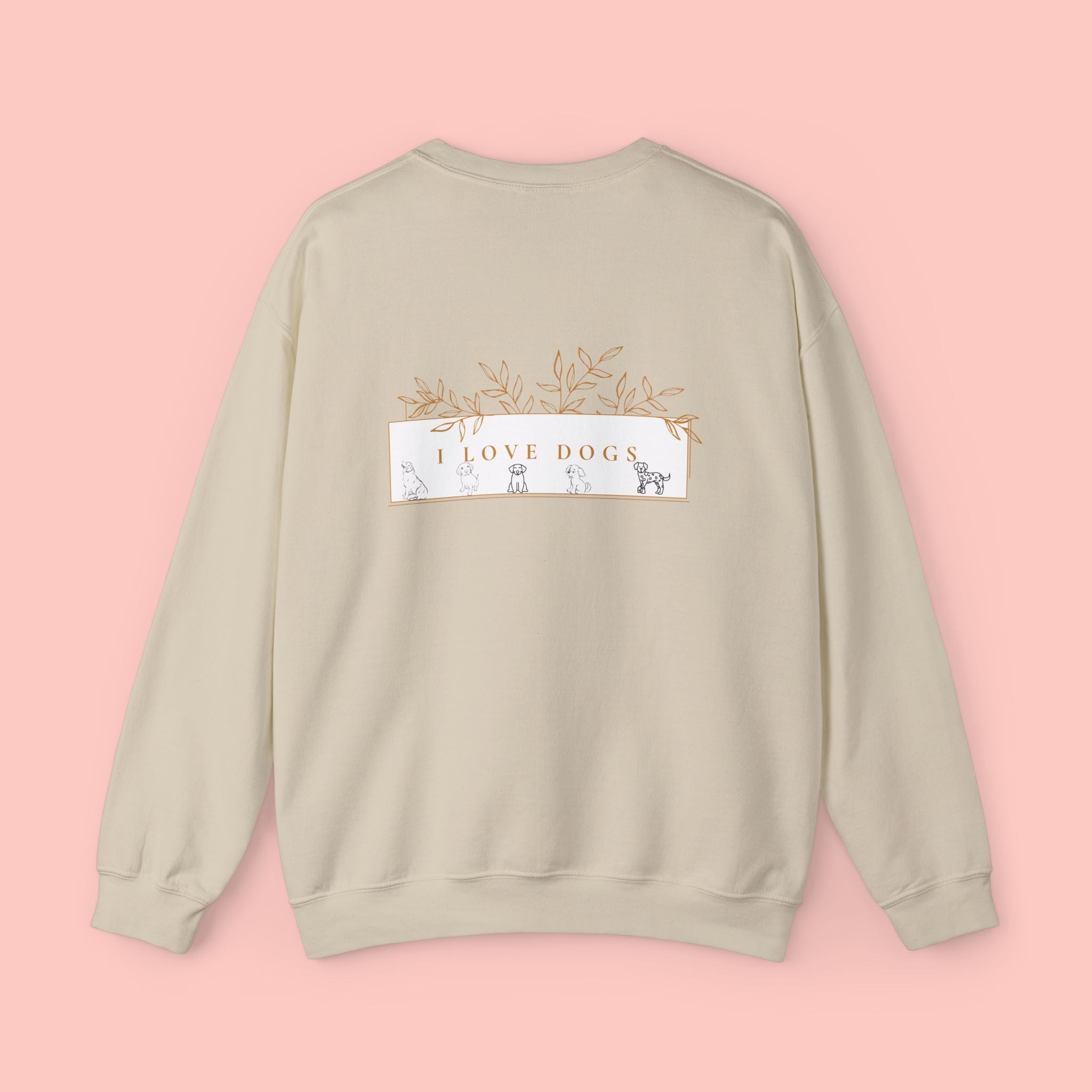 I Love Dogs Crewneck Sweatshirt