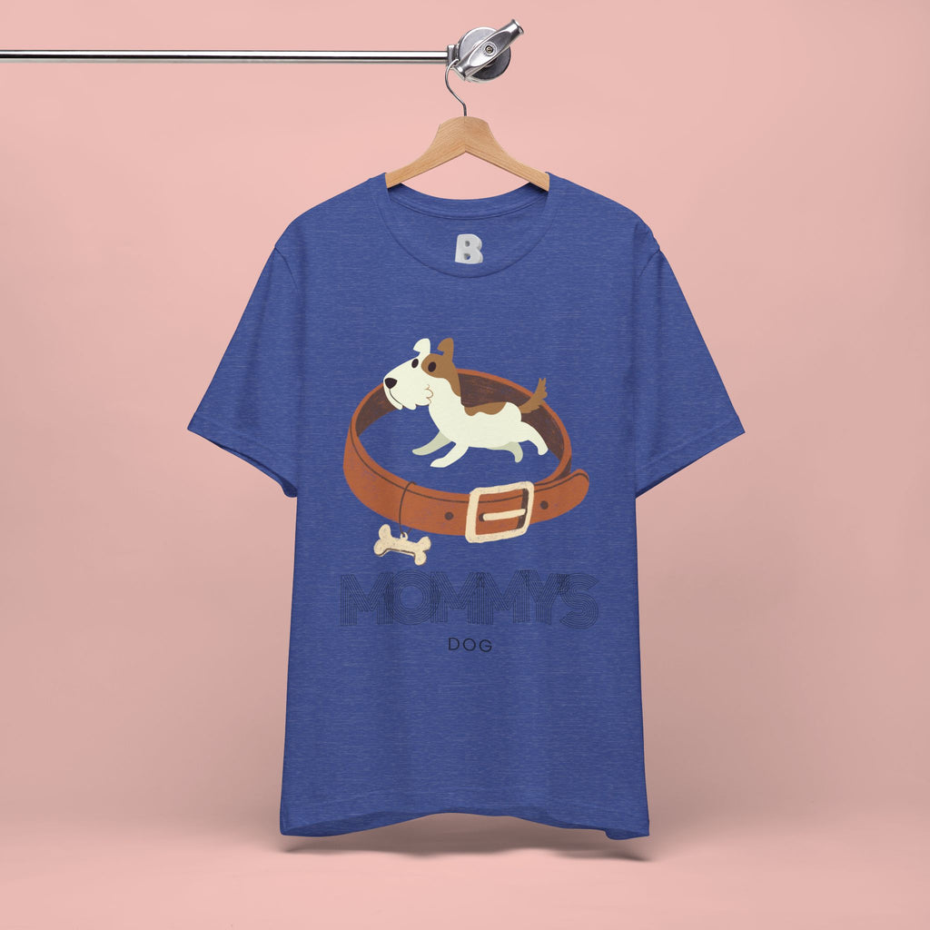 Mommy's Dog T-Shirt – Cute Puppy & Collar Graphic Tee for Dog Moms