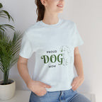 Proud Dog Mom T-Shirt – Cute Paw Print & Puppy Graphic Tee