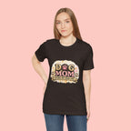 Dog Mom T-Shirt – "Loving My Dog Life" Cute Paw Print Tee for Pet Moms