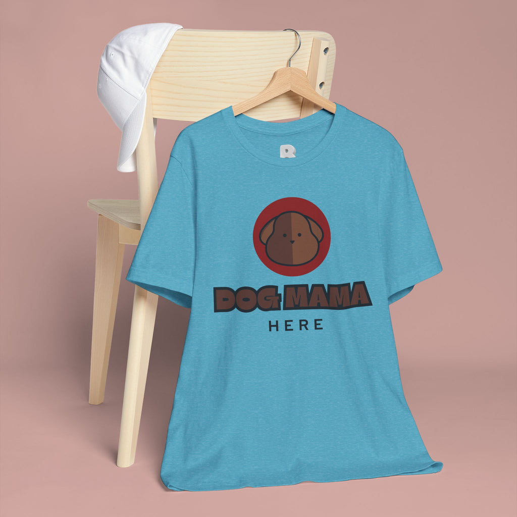 Dog Mama T-Shirt – Cute Brown Pup Graphic Tee