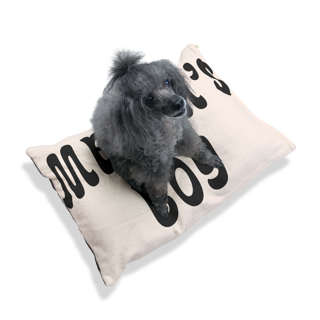 Mama's Boy Pet Bed — Plush Dog & Cat Cushion
