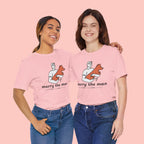 Marry the Man Dog Lover T-Shirt — Cute Couple & Pet Graphic Tee