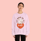 Dog Is My Baby Sweatshirt — Cute Puppy Heart Graphic Crewneck