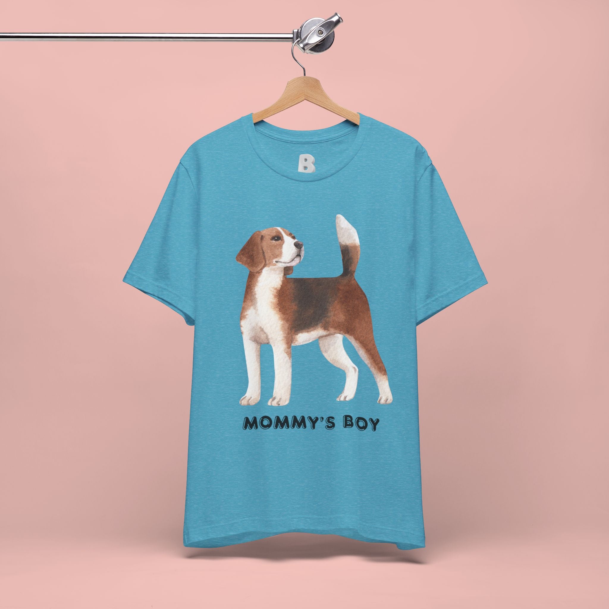 Mommy's Boy Beagle T-Shirt — Cute Dog Lover Tee
