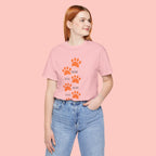 Dog Mom Paw Print T-Shirt — Cute Pet Lover Graphic Tee