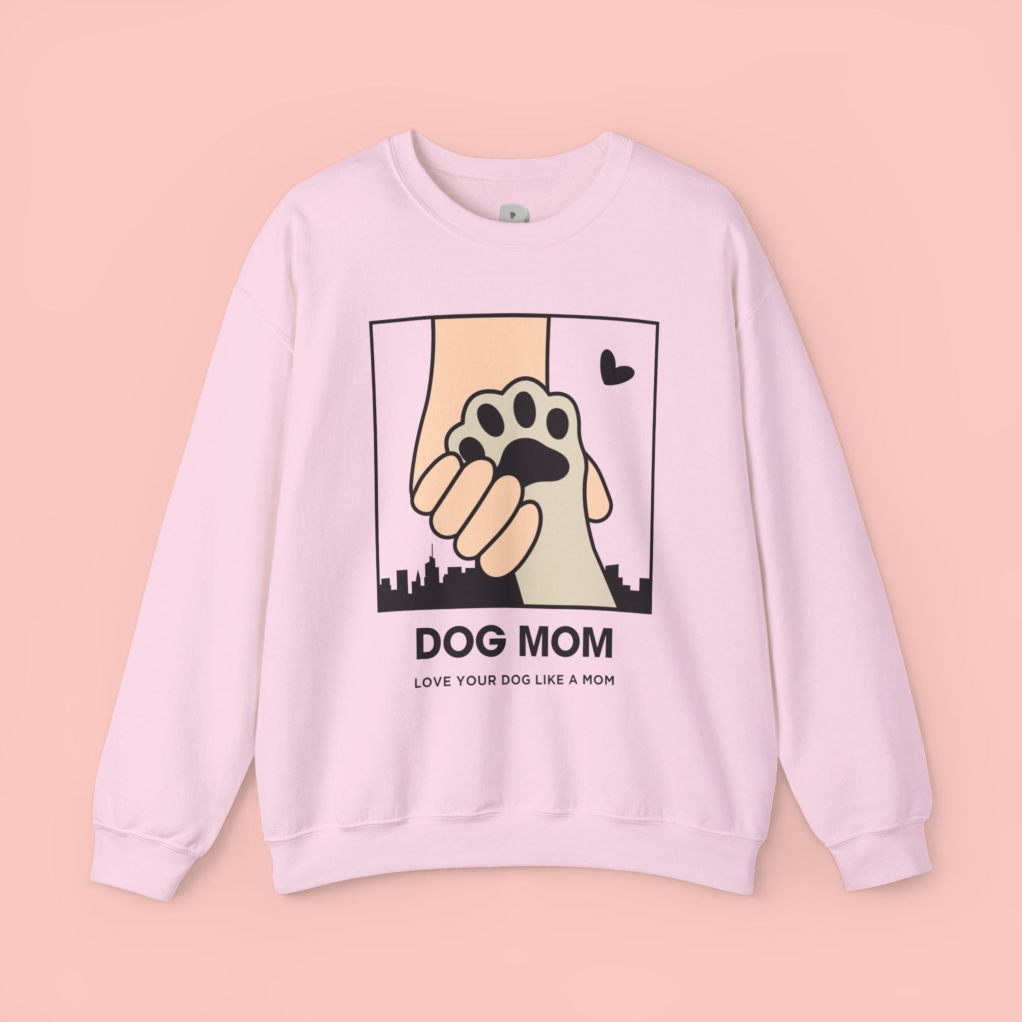 Dog Mom Crewneck Sweatshirt – Paw Hold Design