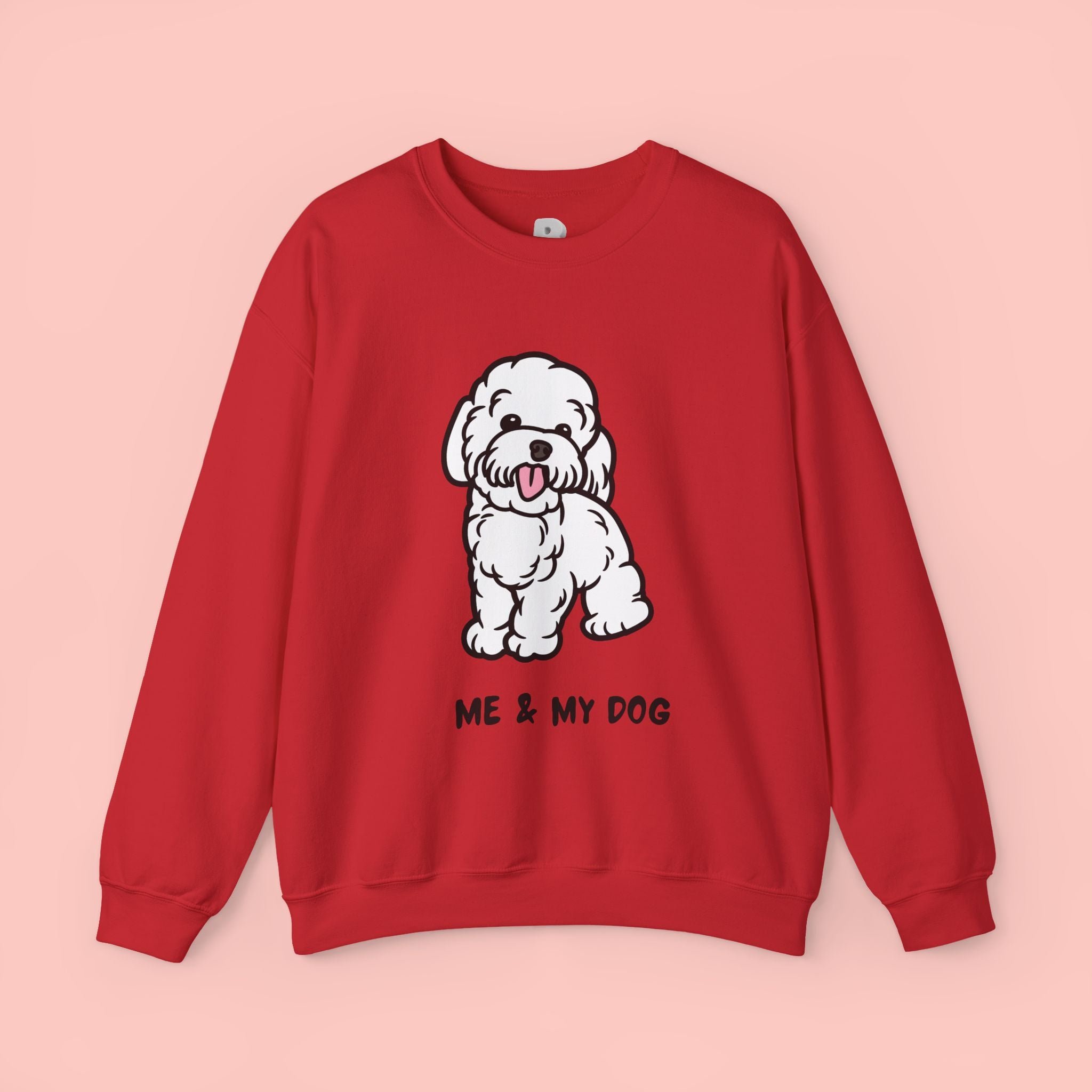 Me & My Dog Cute Doodle Crewneck Sweatshirt