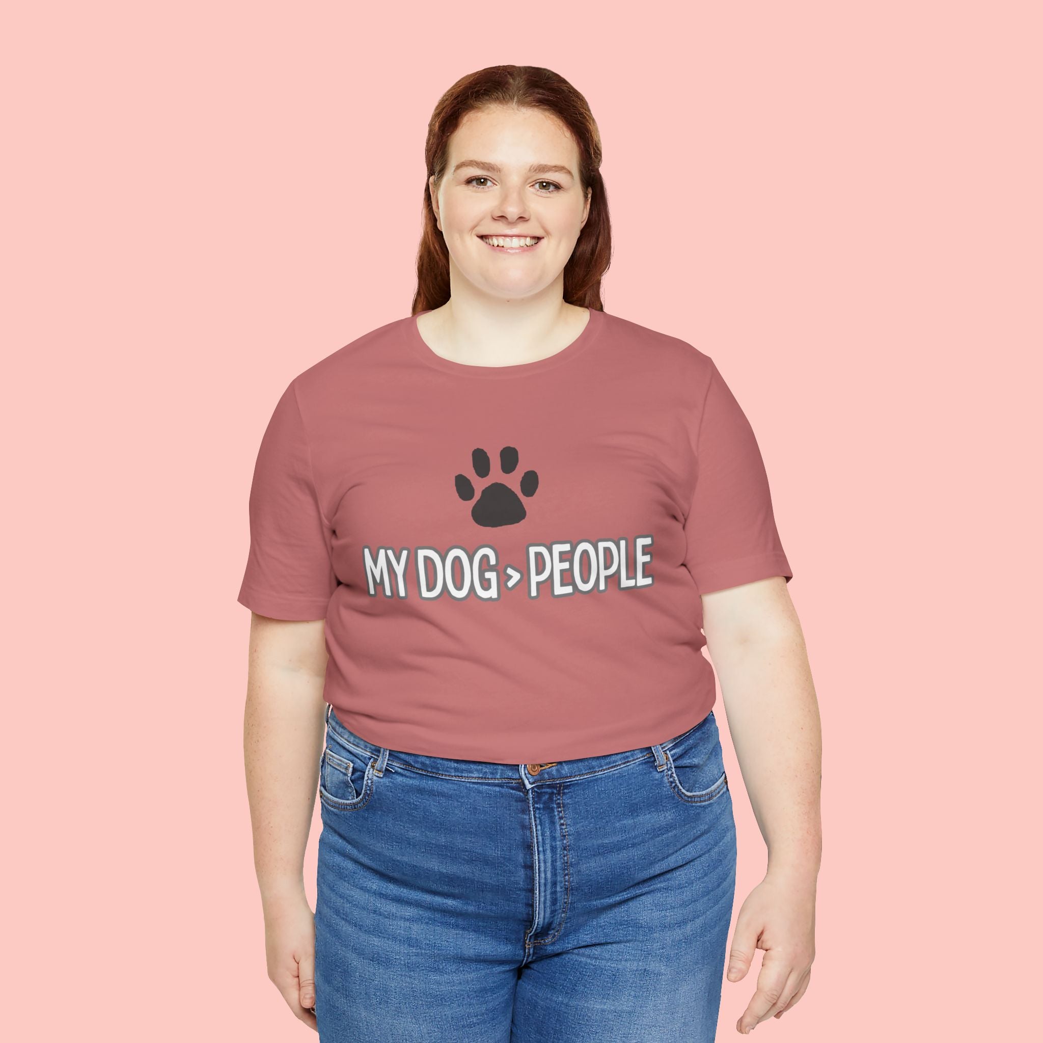 My Dog People T-Shirt — Dog Paw Graphic Tee for Dog Lovers