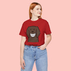 Dog Mother Wine Lover T-Shirt — Cute Cartoon Dog Graphic Tee