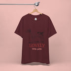 Lovely Dog Mom T-Shirt — Vintage Sketch Dog Graphic Tee