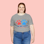 I Am Not Single I Have Dog T-Shirt — Cute Paw Print Dog Lover Tee