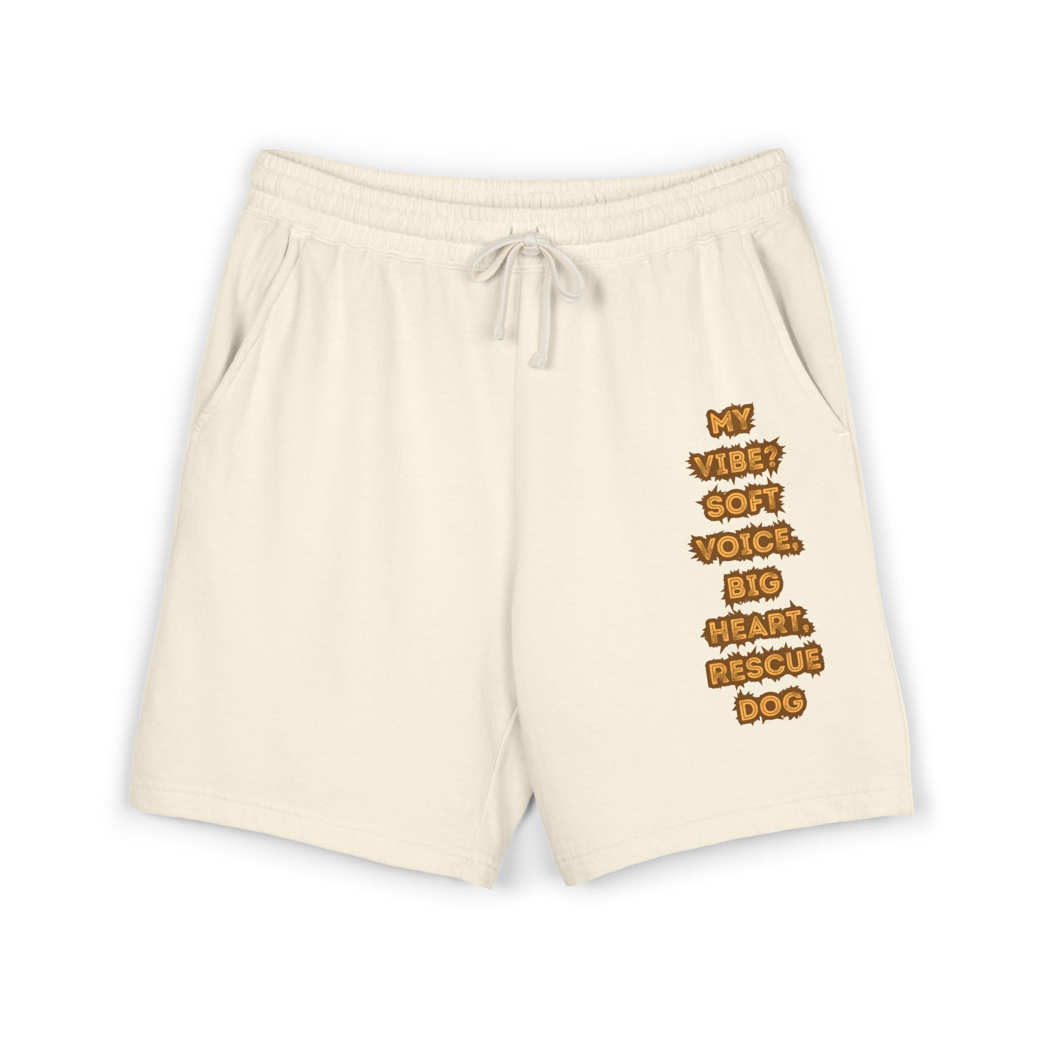Unisex Garment-Dyed Lightweight Fleece Sweat Shorts