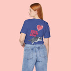 Kiss Your Dog Tee — Corgi Heart Balloon Graphic T-Shirt