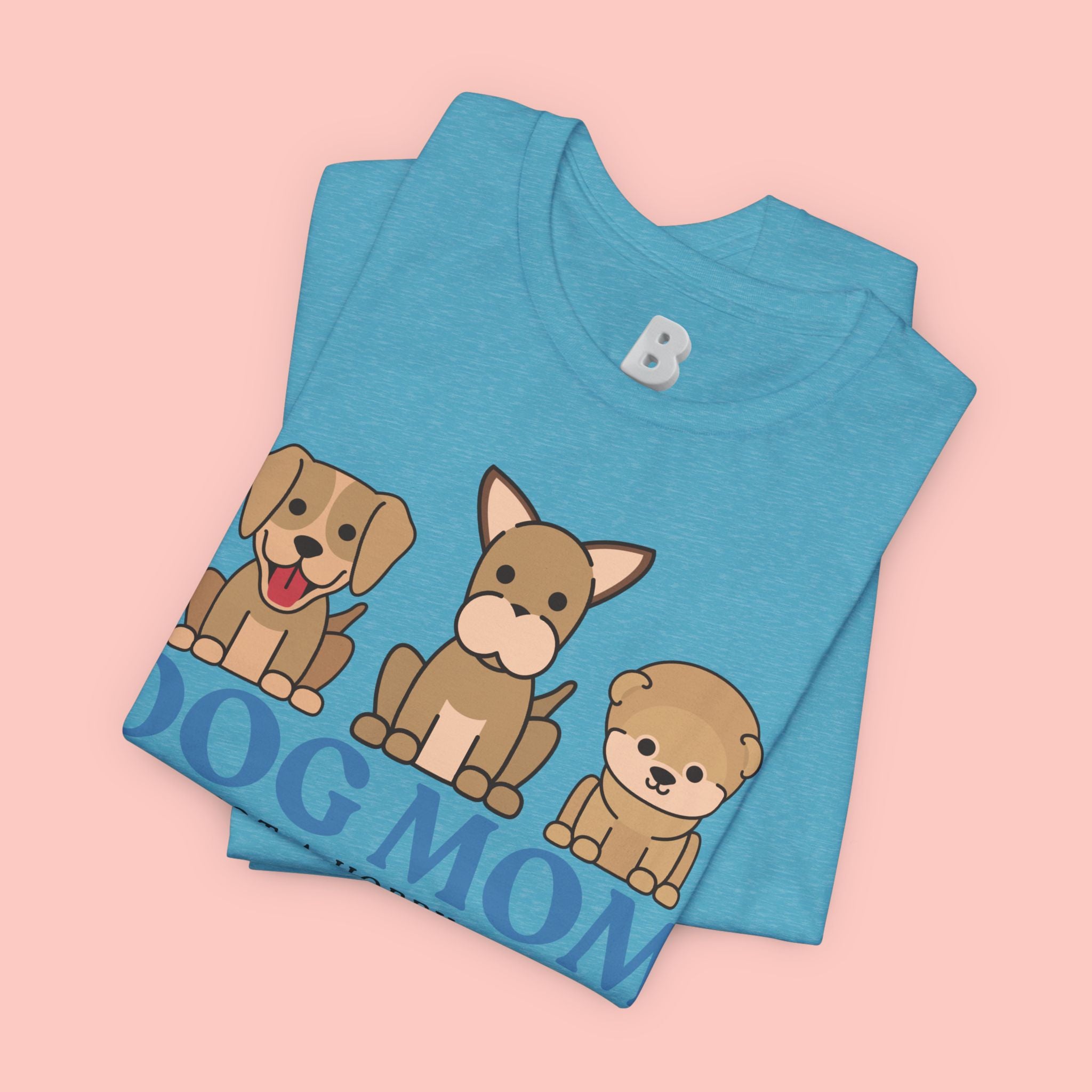 Dog Mom Tee — "Dog Mom: It Is Not A Hobby, It Is A Lifestyle" Cute Puppy Graphic T‑Shirt