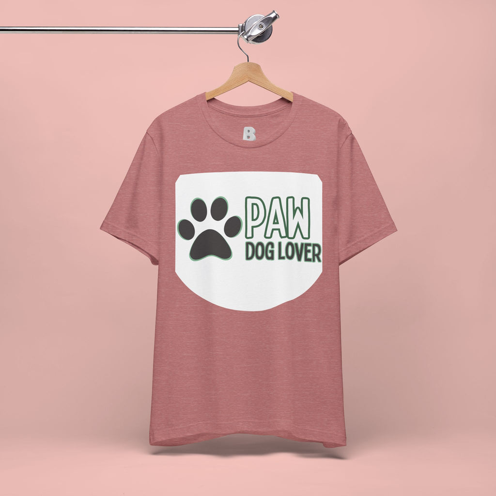 Paw Dog Lover T-Shirt — Cute Paw Print Tee for Dog Owners