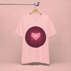 Paw Print Heart T‑Shirt — Cute Pet Lover Tee