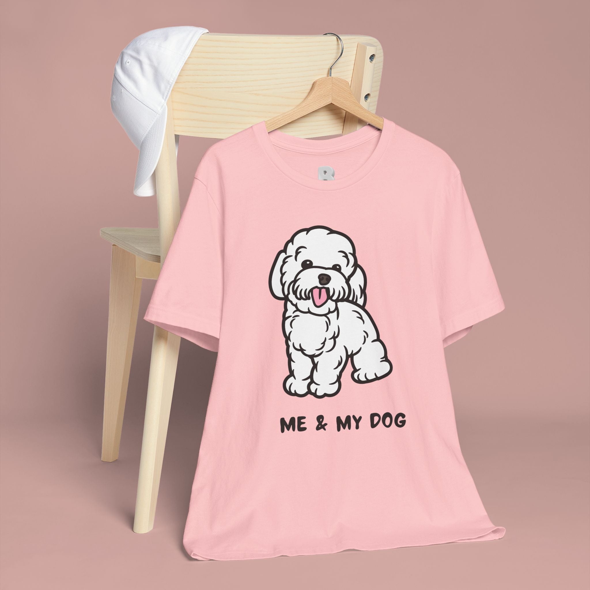 Me & My Dog T-Shirt — Cute Cartoon Puppy Tee for Dog Lovers