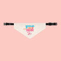 Spoiled by Mom Pet Bandana Collar — Cute Dog & Cat Accessory for Pet Moms