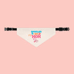 Spoiled by Mom Pet Bandana Collar — Cute Dog & Cat Accessory for Pet Moms