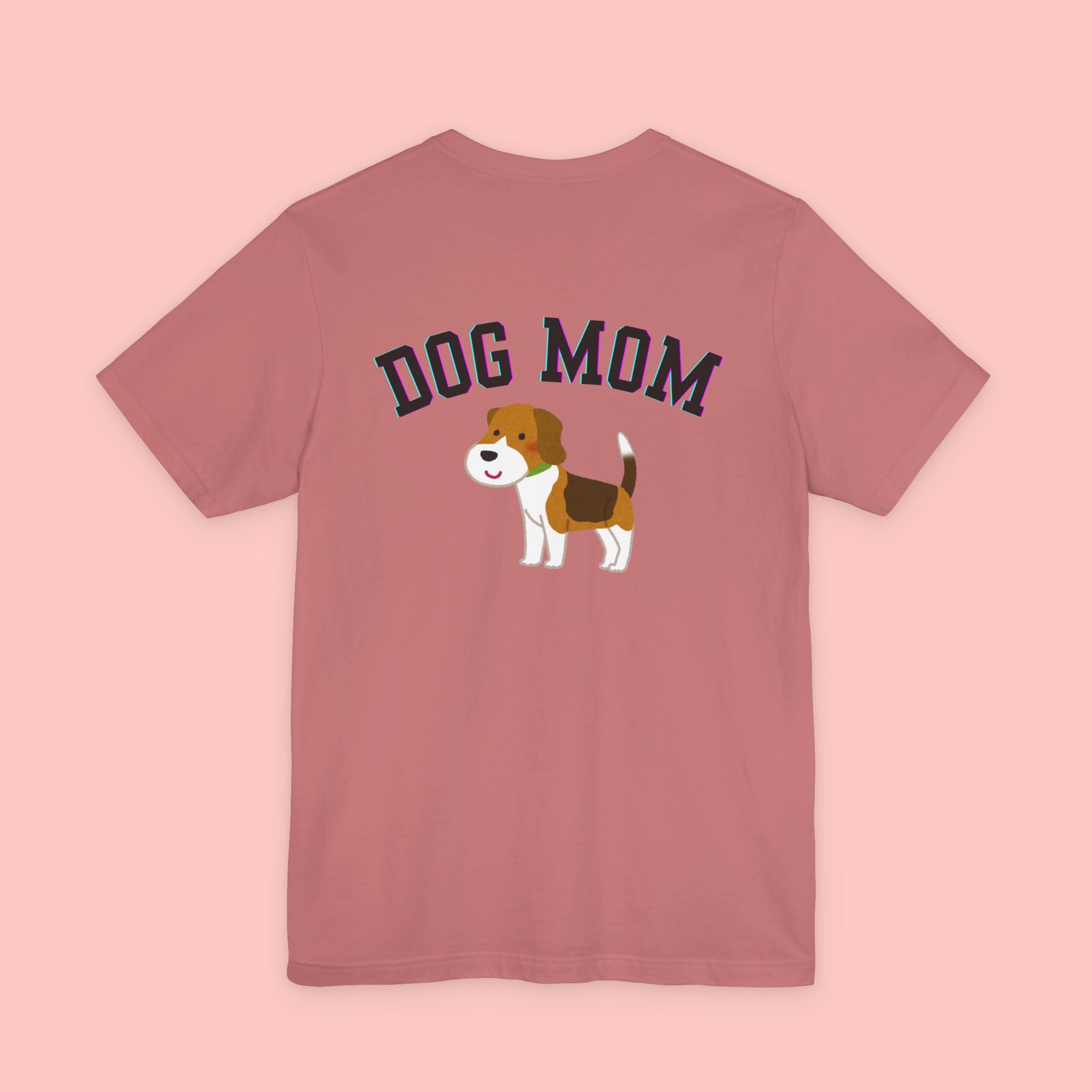 Dog Mom T-Shirt — Cute Beagle Graphic Tee for Dog Lovers