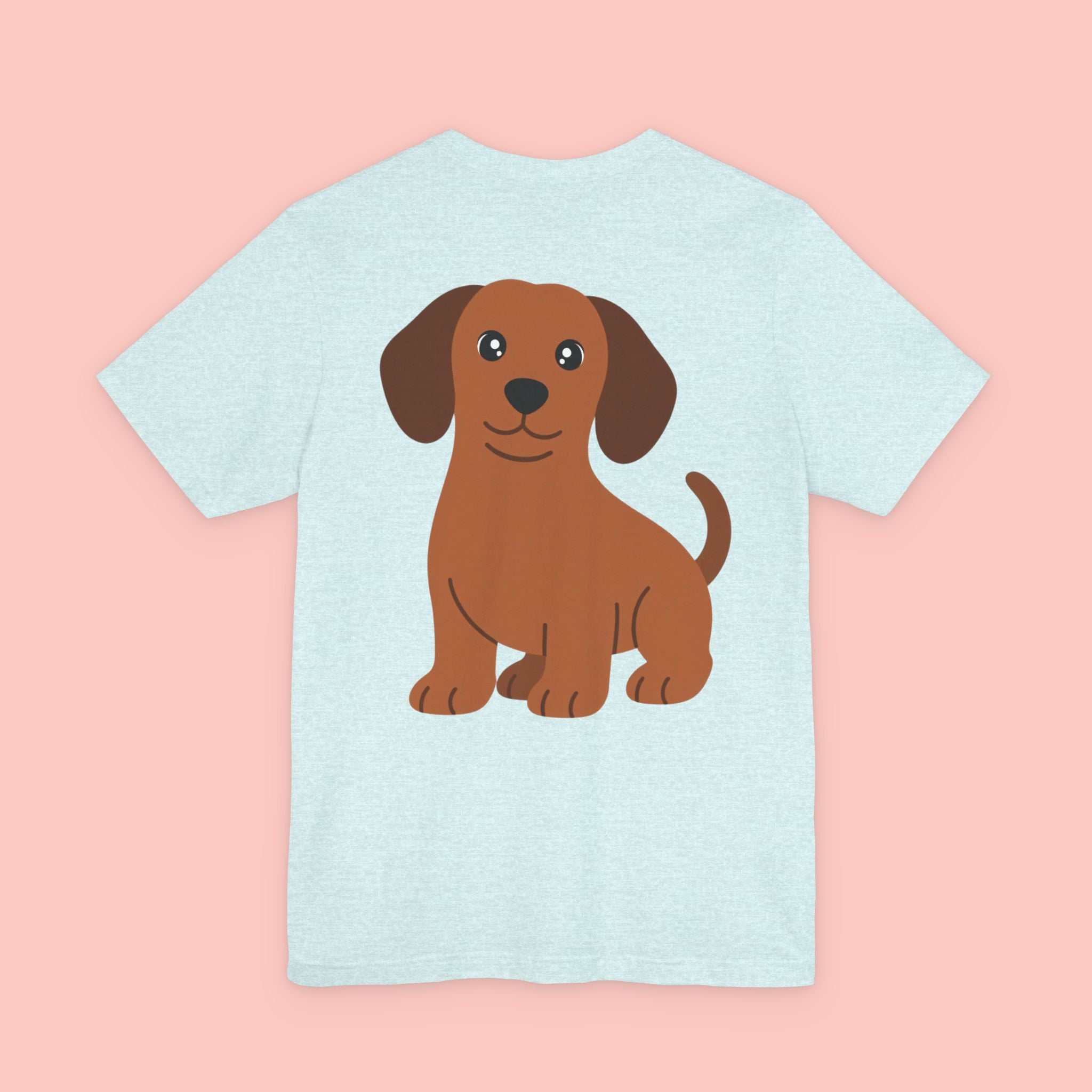Dachshund Graphic Tee - Cute Brown Sausage Dog T-Shirt
