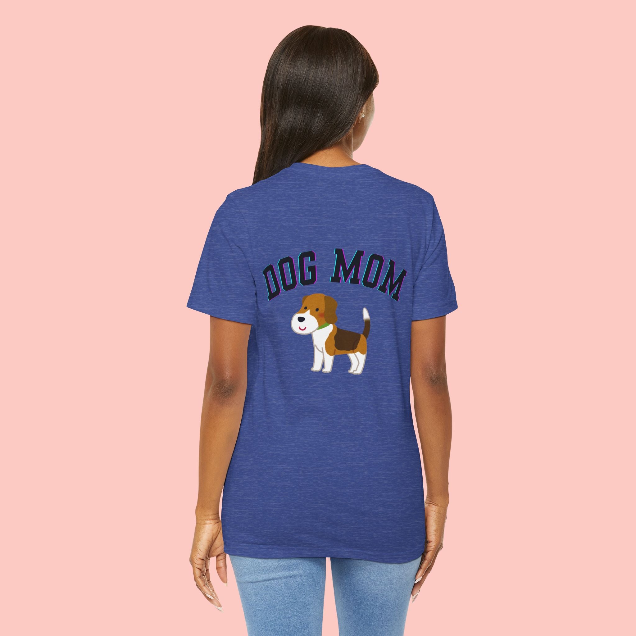Dog Mom T-Shirt — Cute Beagle Graphic Tee for Dog Lovers