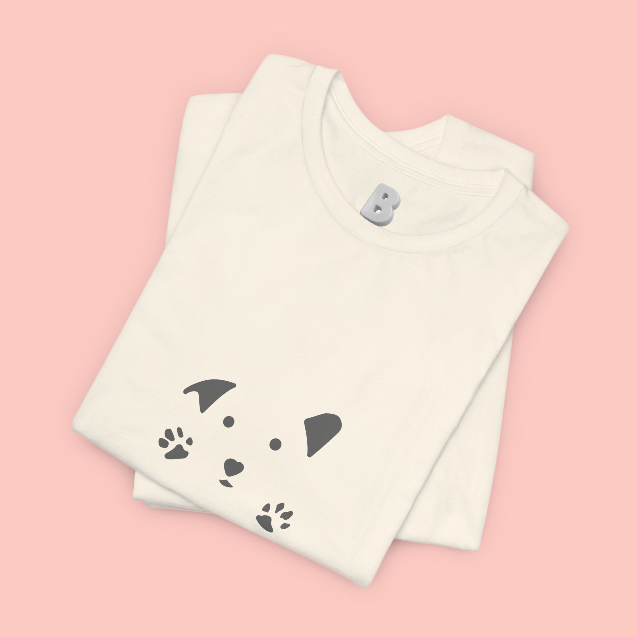Proud Dog Mom T-Shirt — Cute Paw Print Dog Mom Tee