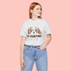 I'm Counting on My Dog T-Shirt — Cute Cavalier Dog Graphic Tee for Dog Lovers