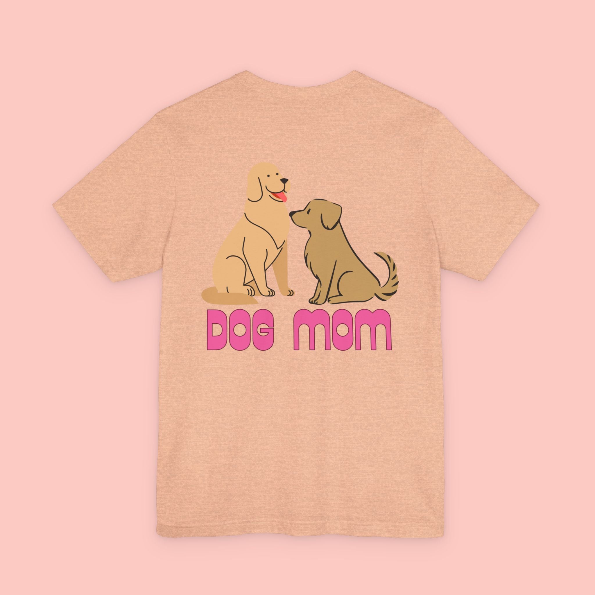 Dog Mom T‑Shirt — Cute Cartoon Dogs Graphic Tee for Pet Moms