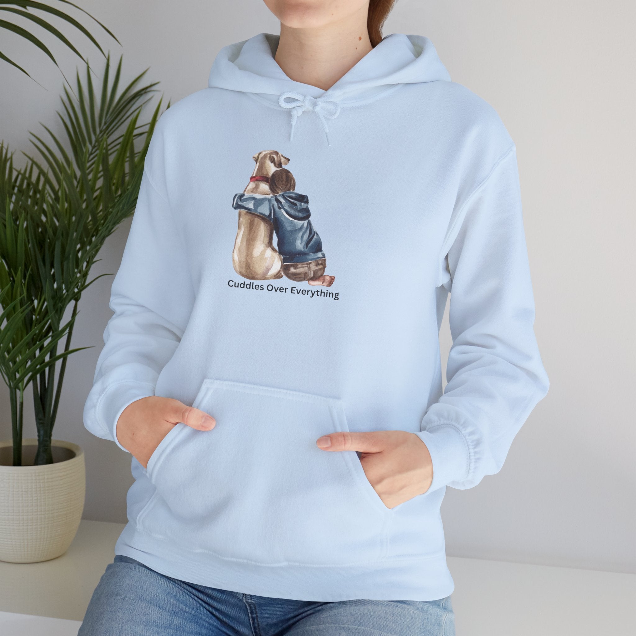 Dog Mom Hoodie — Cozy ‘Couldn’t Chew Your Feelings’ Graphic Sweatshirt