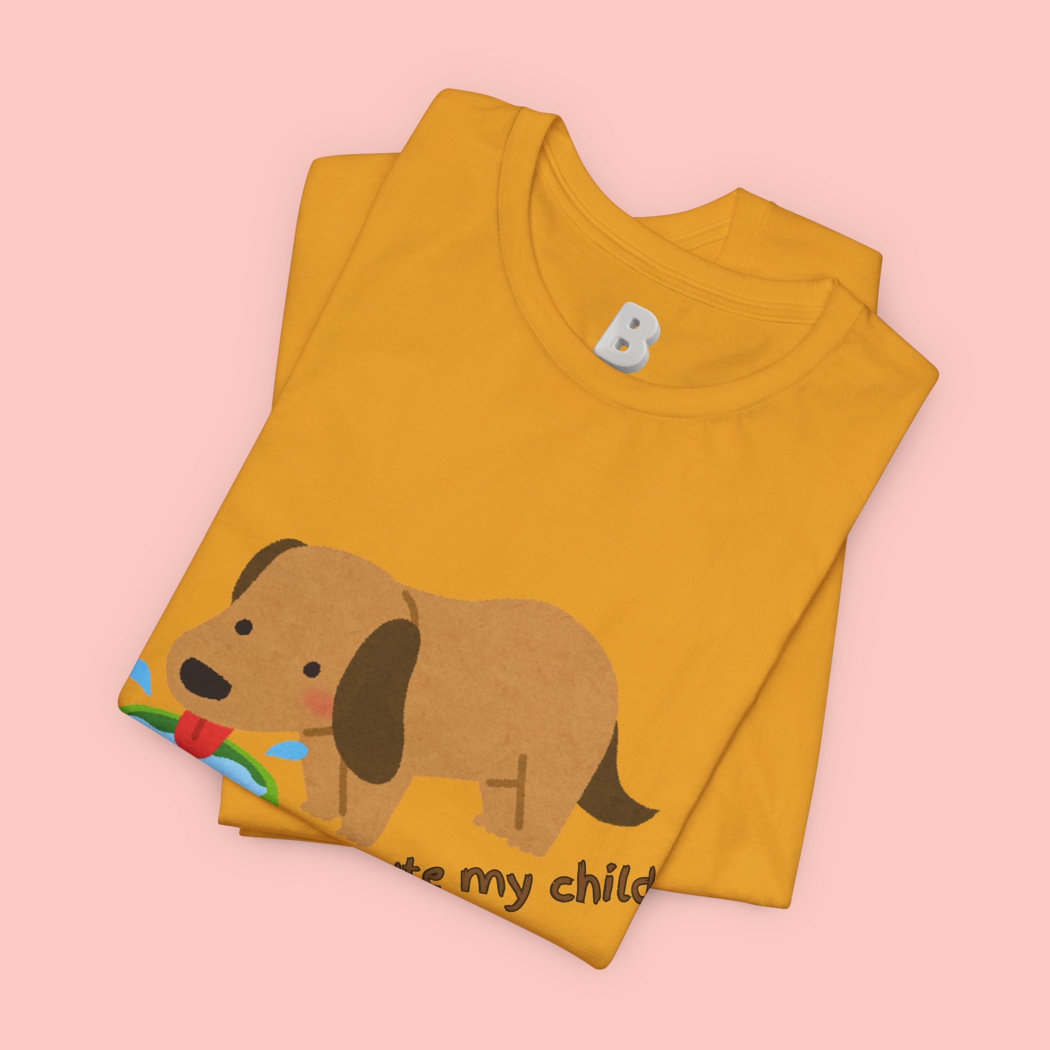 Dog T-Shirt — Cute Dachshund "how cute my child" Graphic Tee