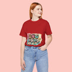 Dog Mom T-Shirt – Cute Paw Print Graphic Tee for Pet Lovers