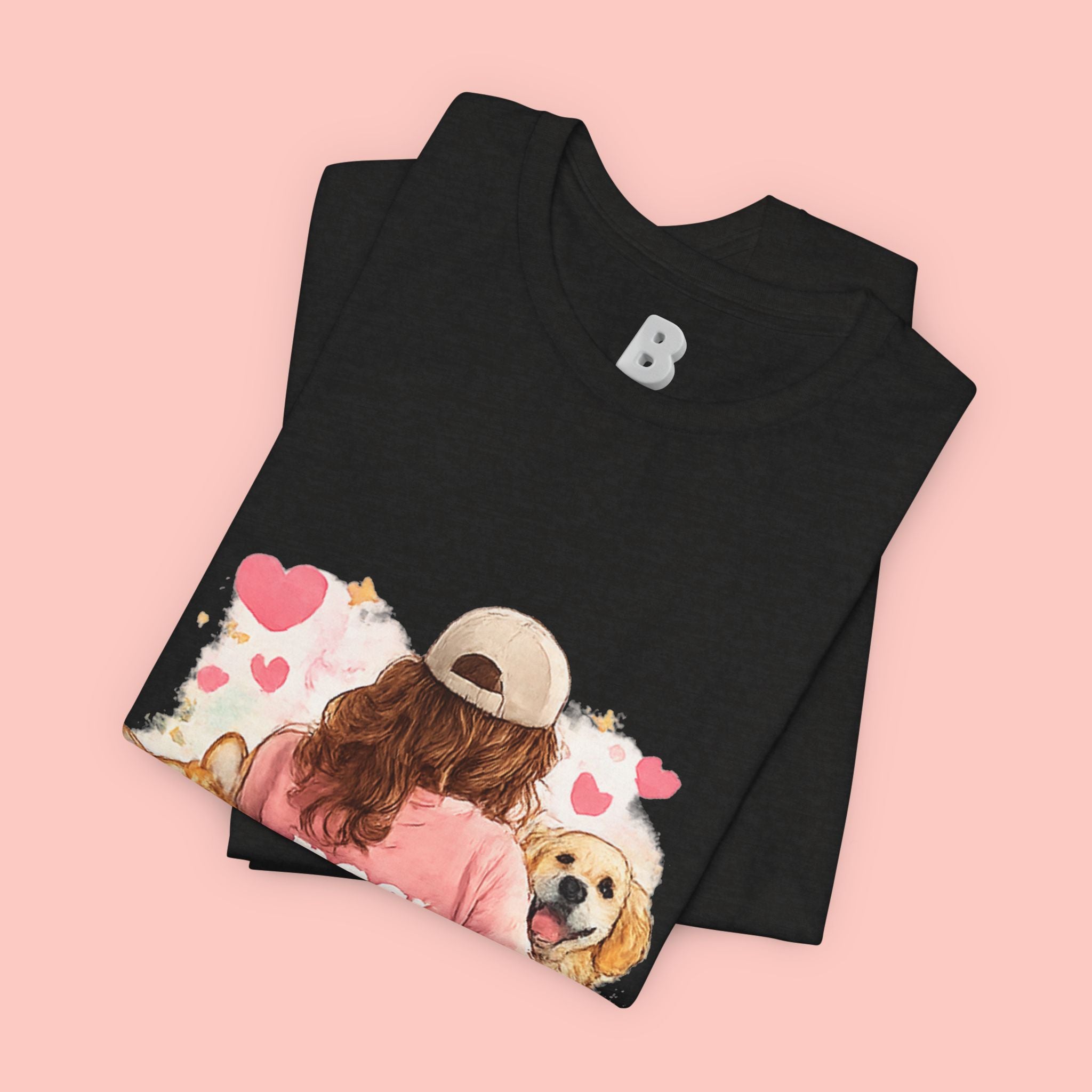 Dog Mom T-Shirt - Cute Woman with Dogs Graphic Tee