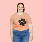 Don’t Mess With A Dog Mom T-Shirt — Paw Print Tee for Dog Lovers