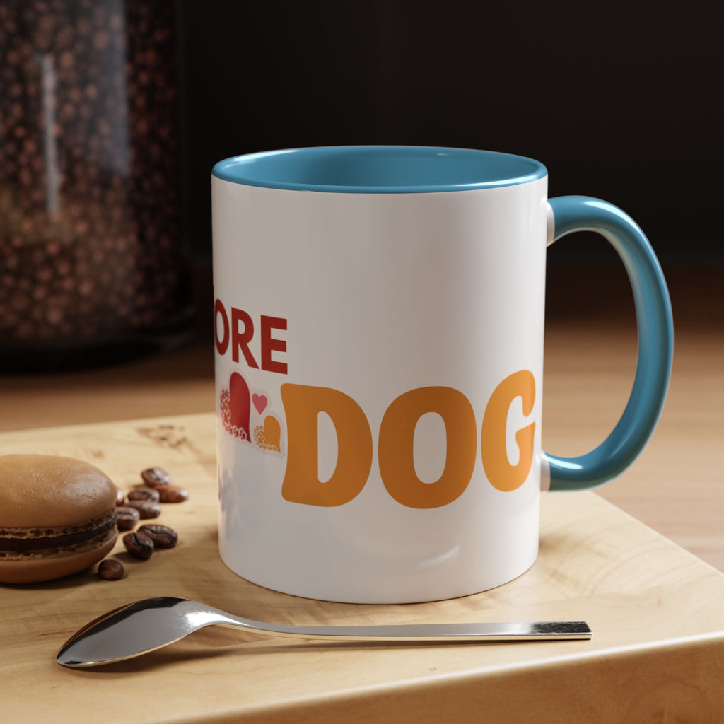 One More Dog Coffee Mug — Cute Dog Lover Accent Mug (11/15oz)