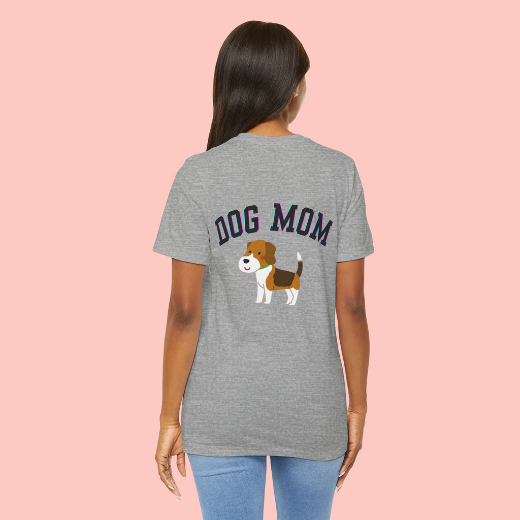 Dog Mom T-Shirt — Cute Beagle Graphic Tee for Dog Lovers
