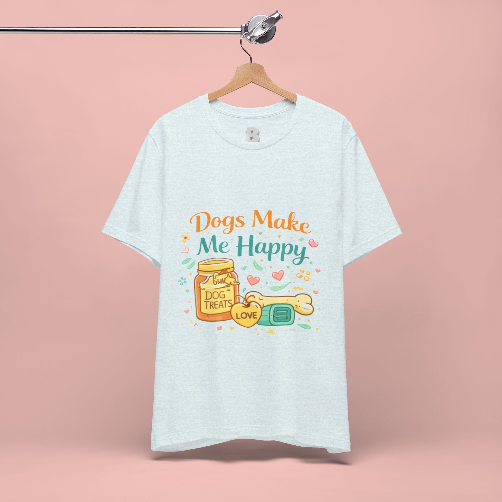 Dogs Make Me Happy T-Shirt