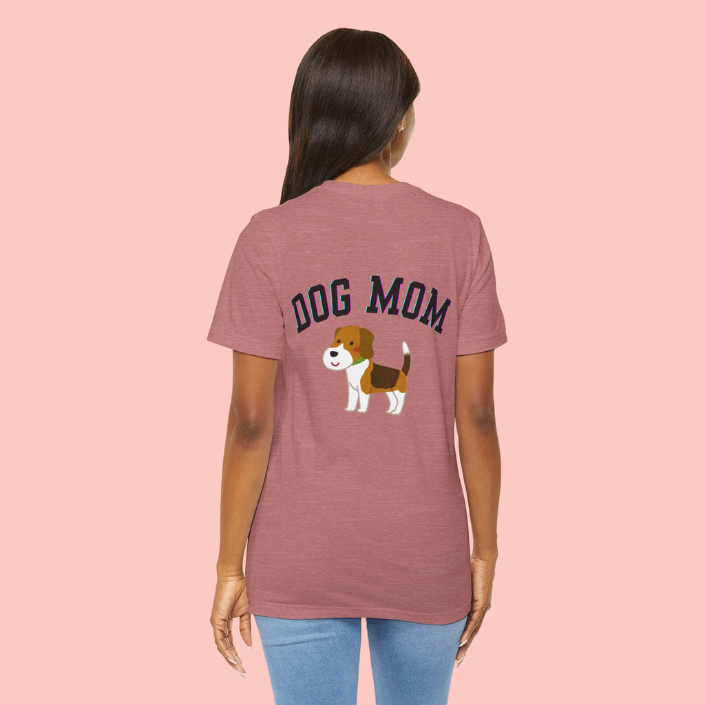Dog Mom T-Shirt — Cute Beagle Graphic Tee for Dog Lovers